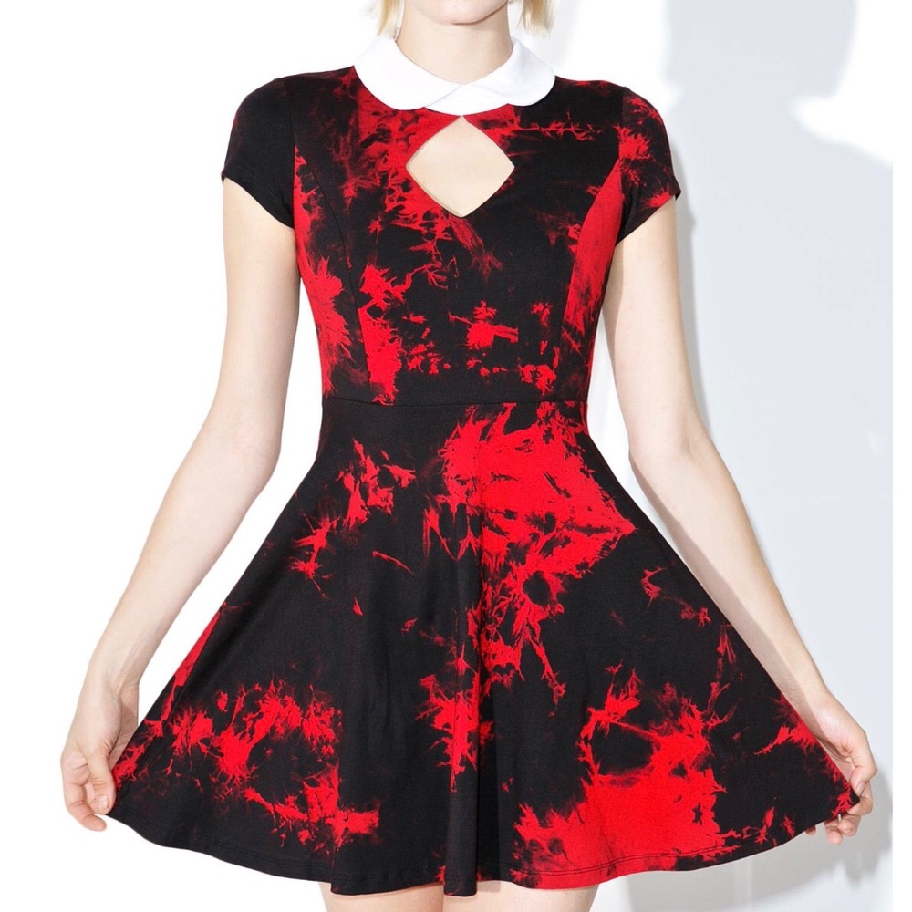 ❌🚫SOLD🚫❌Killstar Goth Skater Dress - Picture 2 of 8